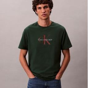 CALVIN KLEIN CAMISETA MONOLOGO CUELLO REDONDO