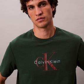 CALVIN KLEIN CAMISETA MONOLOGO CUELLO REDONDO 2