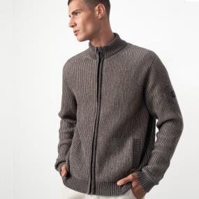 ETIEM CHAQUETA PUNTO ACANALADO