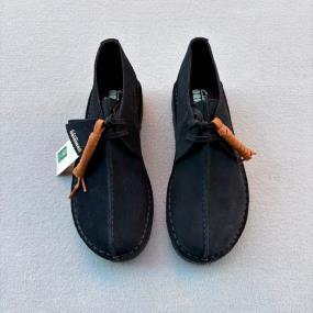 CLARKS BOTIN DESERT TREK BLACK SUEDE 2