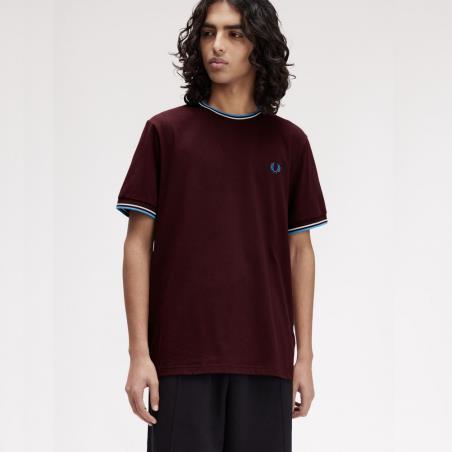 FRED PERRY CAMISETA CON FRANJAS + MÁS  COLORES