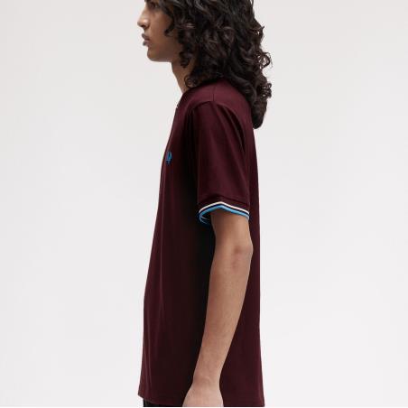 FRED PERRY CAMISETA CON FRANJAS + MÁS  COLORES