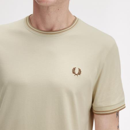 FRED PERRY CAMISETA CON FRANJAS + MÁS  COLORES