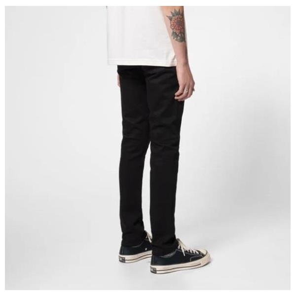 NUDIE JEANS LEAN DEAN - EVER BLACK
