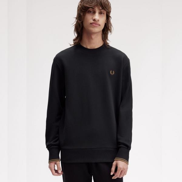 FRED PERRY SUDADERA CUELLO REDONDO M7535