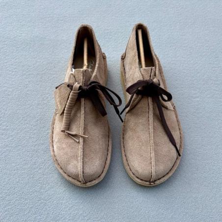 CLARKS BOTIN DESERT TREK WOLF SUEDE