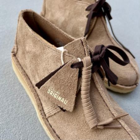 CLARKS BOTIN DESERT TREK WOLF SUEDE