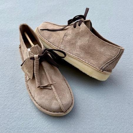 CLARKS BOTIN DESERT TREK WOLF SUEDE