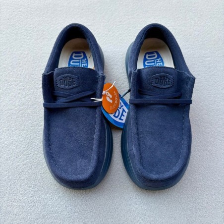 HEY DUDE ZAPATO WALLY COMF SUEDE
