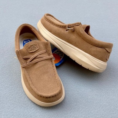 HEY DUDE ZAPATO WALLY COMF SUEDE