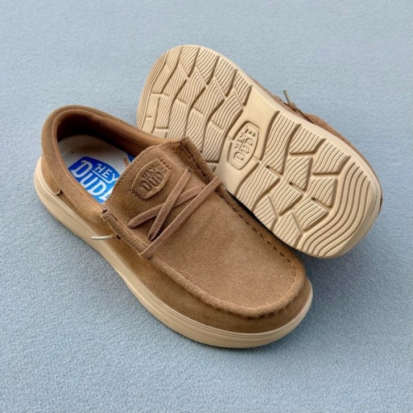 HEY DUDE ZAPATO WALLY COMF SUEDE