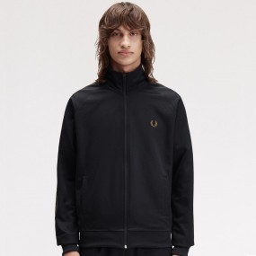 FRED PERRY SUDADERA CONTRAST TAPE TRACK JACKET 2