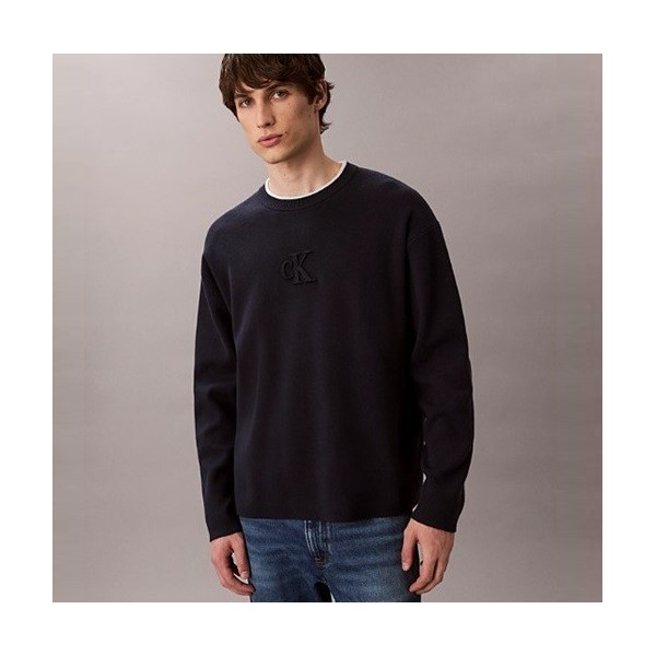 CALVIN KLEIN JERSEY HOLGADO DE CUELLO REDONDO
