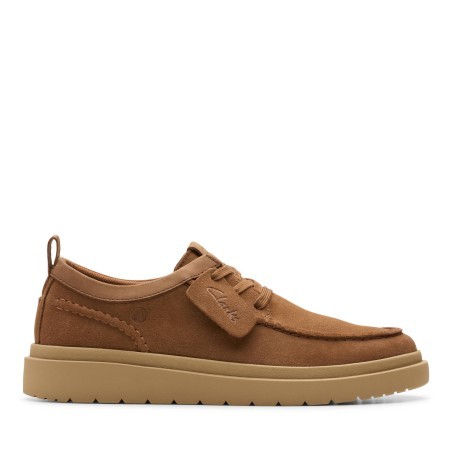CLARKS ZAPATO POLDEN MOC COLA SUEDE