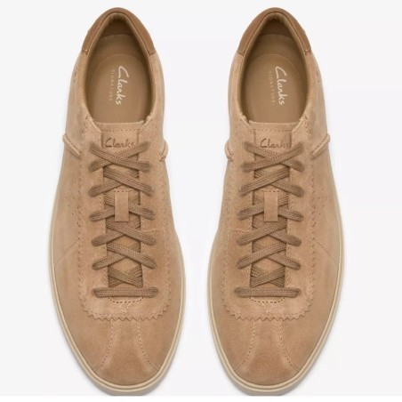 CLARKS ZAPATILLA LOCKFORD LACE DARK SAND