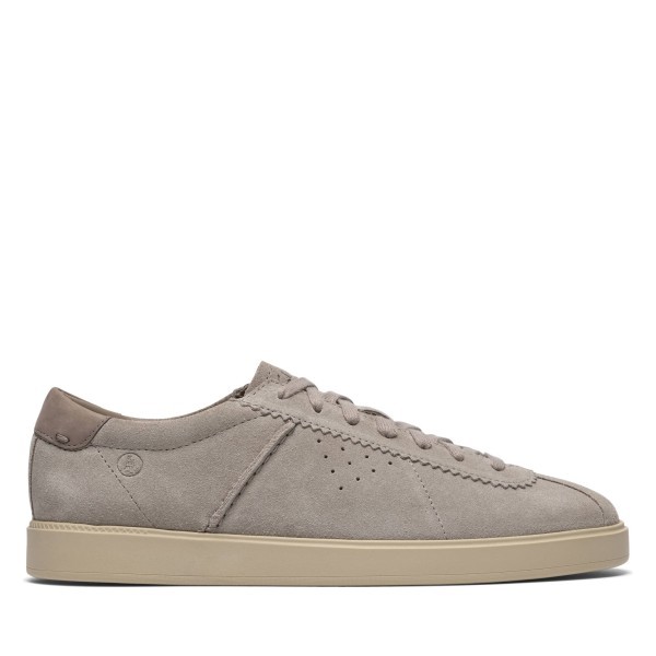 CLARKS ZAPATILLA LOCKFORD LACE GREY SUEDE