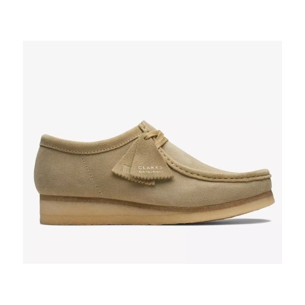 CLARKS ZAPATO WALLABEE MAPLE SUEDE