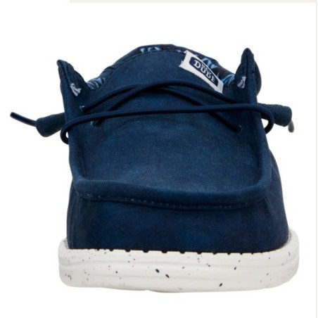 HEY DUDE ZAPATO WALLY STRETCH CANVAS
