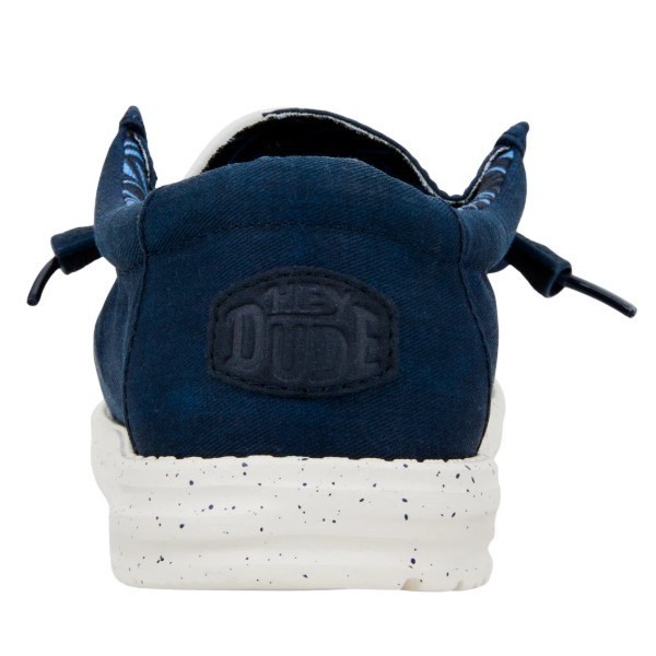 HEY DUDE ZAPATO WALLY STRETCH CANVAS