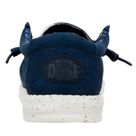 HEY DUDE ZAPATO WALLY STRETCH CANVAS