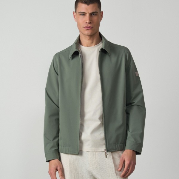 ETIEM CAZADORA CAMISERA CON CREMALLERA