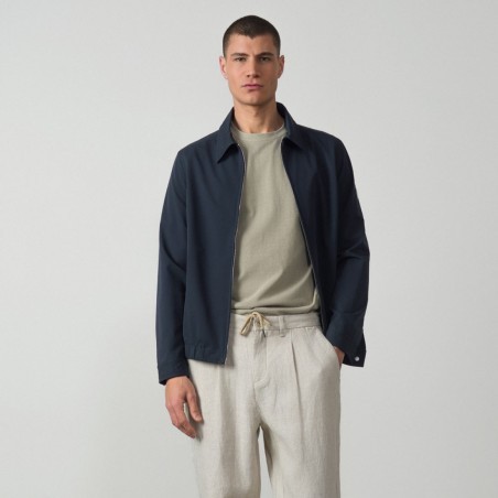 ETIEM CAZADORA CAMISERA CON CREMALLERA