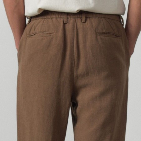 ETIEM PANTALÓN DE UNA PINZA EN TENCEL/LINO