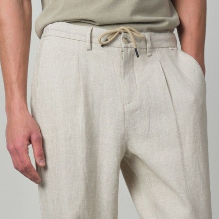 ETIEM PANTALÓN DE UNA PINZA EN LINO