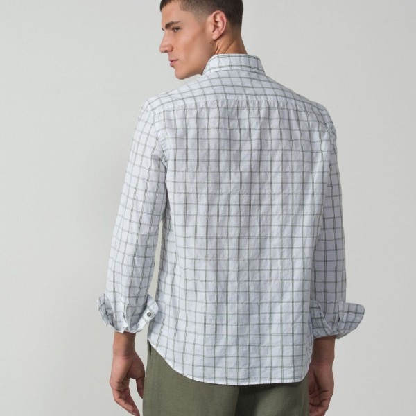 ETIEM CAMISA RELAXED FIT CUADRO VENTANA