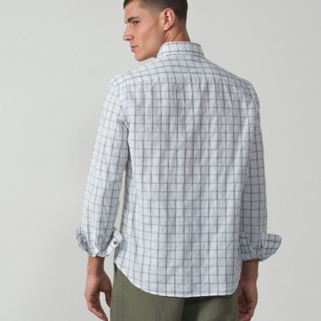 ETIEM CAMISA RELAXED FIT CUADRO VENTANA
