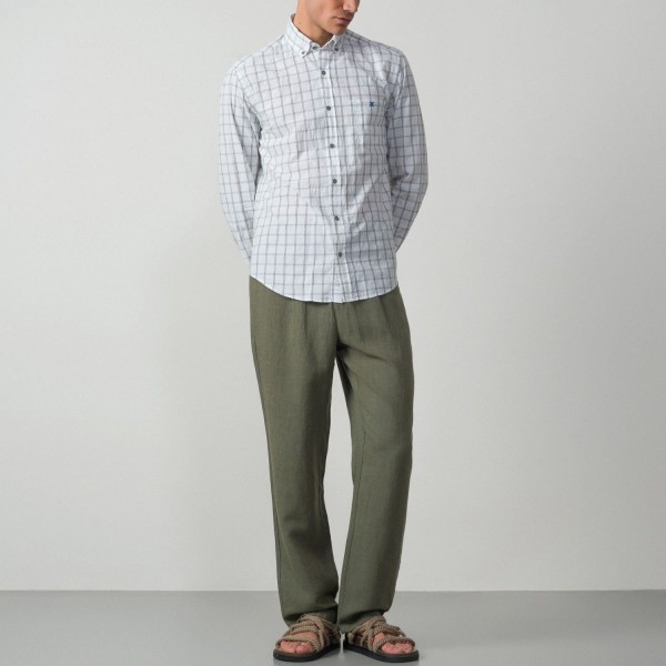 ETIEM CAMISA RELAXED FIT CUADRO VENTANA
