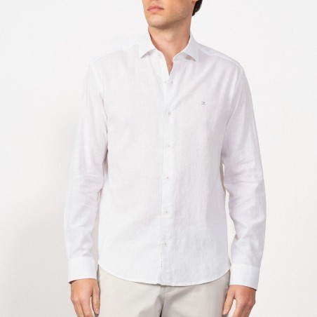 ETIEM CAMISA RELAXED FIT LISA LINO/ALGODÓN