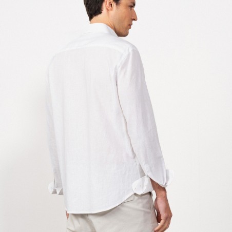 ETIEM CAMISA RELAXED FIT LISA LINO/ALGODÓN