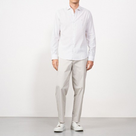 ETIEM CAMISA RELAXED FIT LISA LINO/ALGODÓN