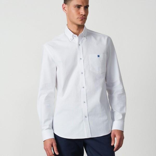 ETIEM CAMISA RELAXED FIT OXFORD LISO