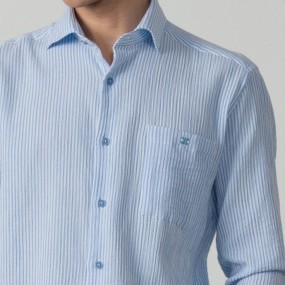 ETIEM CAMISA RELAXED FIT BAMBULA A RAYAS 2
