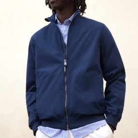 ECOALF CAZADORA PIKES AZUL MARINO