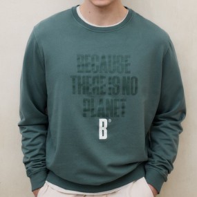 ECOALF SUDADERA BARDERA CUELLO REDONDO 2