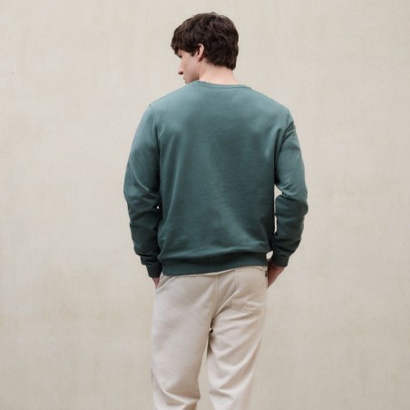 ECOALF SUDADERA BARDERA CUELLO REDONDO