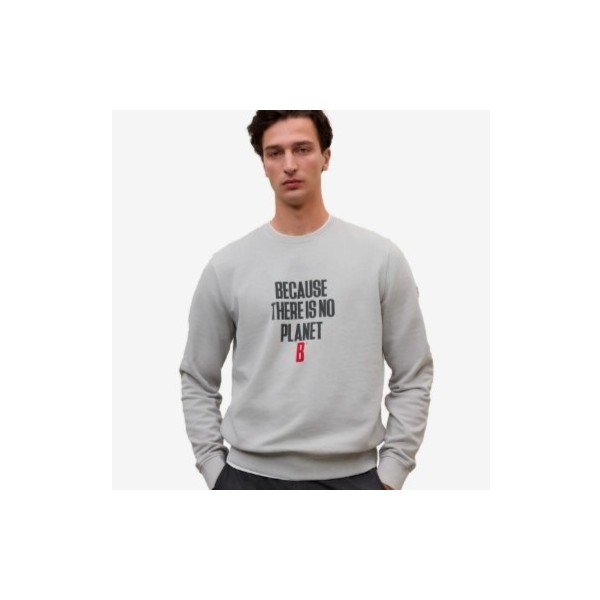 ECOALF SUDADERA BARDERA CUELLO REDONDO