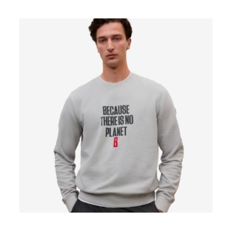 ECOALF SUDADERA BARDERA CUELLO REDONDO