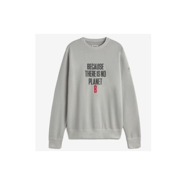 ECOALF SUDADERA BARDERA CUELLO REDONDO