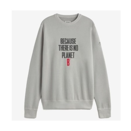 ECOALF SUDADERA BARDERA CUELLO REDONDO