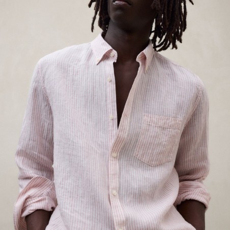 ECOALF CAMISA ADAN RAYAS MANGA LARGA