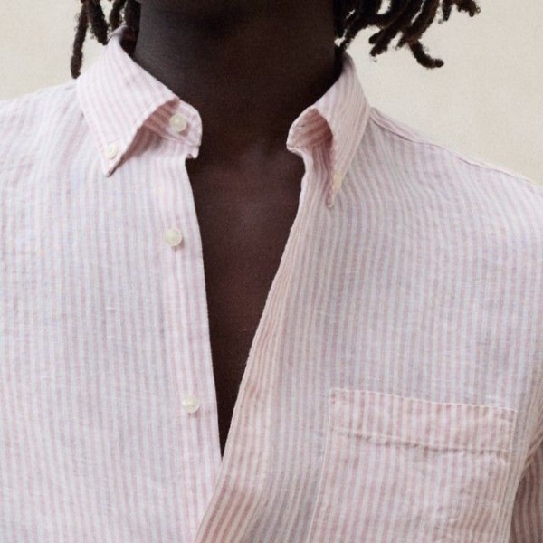 ECOALF CAMISA ADAN RAYAS MANGA LARGA