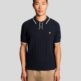 LYLE & SCOTT POLO PUNTO PIQUE CON RIBETE