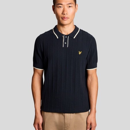 LYLE & SCOTT POLO PUNTO PIQUE CON RIBETE