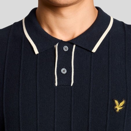 LYLE & SCOTT POLO PUNTO PIQUE CON RIBETE