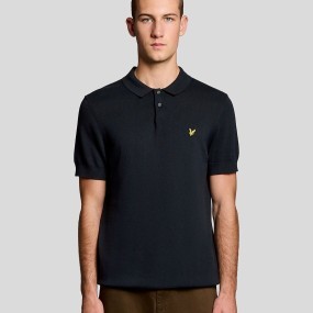 LYLE & SCOTT POLO PUNTO DE ALGODÓN LISO