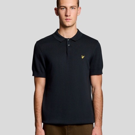 LYLE & SCOTT POLO PUNTO DE ALGODÓN LISO